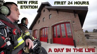 First 24 Hours in a New Fire Station  A Day in the Life [upl. by Naihtsirc20]