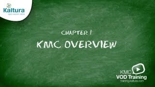 KMC Overview  Kaltura KMC Tutorial [upl. by Ahsitan]