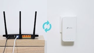 TPLink AC1200 WiFi Range Extender RE300 Quick Setup WPS [upl. by Khalid]