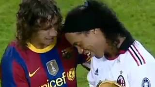 The King of Football  Ronaldinho Tribute [upl. by Ennayrb89]