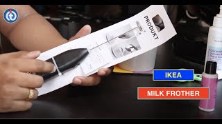 IKEA MILK FROTHER Review amp Battery Installation [upl. by Thatch]