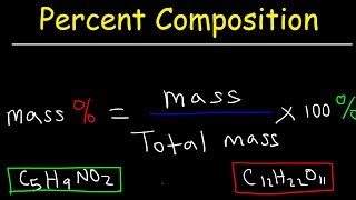 Percent Composition By Mass [upl. by Leirol]