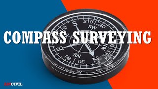 SampG M1  Compass Surveying  Prismatic amp Surveyors compass  Bearing amp Meridian [upl. by Adnauqal]