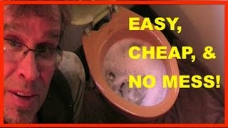 How to Unclog a Toilet  Clogged toilet TRADE SECRET [upl. by Suzann]