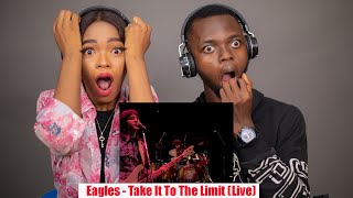 OUR FIRST TIME HEARING Eagles  Take It To The Limit Live REACTION😱 [upl. by Kamerman]