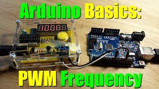 Arduino Basics Change your PWM Frequency [upl. by Anaehs]