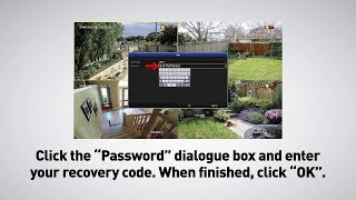 Swann Password Reset Tutorial DVR NVR how to tutorial [upl. by Ahsiekal807]