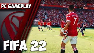 FIFA 22 Gameplay PC  1440p HD  Max Settings [upl. by Nalac]