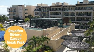 Royalton Riviera Cancun amp Hideaway Riviera Cancun All Inclusive Resort Tour [upl. by Wilow787]