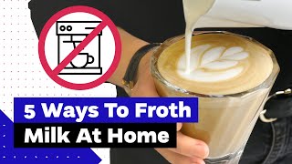 How To Froth Milk At Home Best Milk Frothers Review [upl. by Shaylah718]