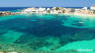 Lefkos beach Karpathos HD [upl. by Ssej]