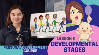 Human Developmental Stages  PERSONAL DEVELOPMENT [upl. by Bridwell]