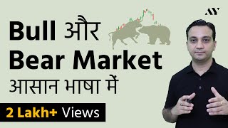 Bull Market amp Bear Market  Explained in Hindi [upl. by Edals401]