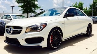 2015 Mercedes Benz CLA Class CLA 45 AMG Full Review  Exhaust  Start Up [upl. by Terpstra]