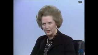 Margaret Thatcher interview  Conservative  British Politics  1982 [upl. by Laikeze618]