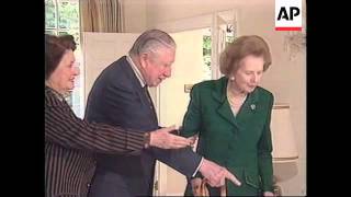 UK MARGARET THATCHER AUGUSTO PINOCHET SPEECH [upl. by Yarvis]