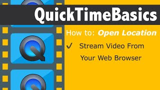 Streaming Videos With QuickTime Player [upl. by Eidnalem]