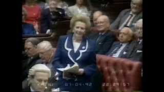 Margaret Thatchers Maiden Speech In Lords [upl. by Eldwun]