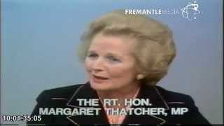 Margaret Thatcher interview  Good Afternoon  1976 [upl. by Aneekahs]