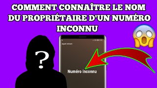 Comment connaître le nom et ladresse du propriétaire dun numéro inconnu [upl. by Livvyy269]