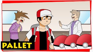 PALLET TOWN 💧🔥🍃 Pokemon Red 1 Fan Made Animation [upl. by Solram]