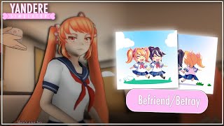 Befriend amp Betray Osana  Yandere Simulator Demo [upl. by Acisey]