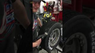 Grooving A Racing Tire with the Van Alstine GV1000 Tire Groover [upl. by Attesor]