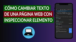 Cómo Modificar o Cambiar Texto de una Página Web con Inspeccionar Elemento [upl. by Rech]