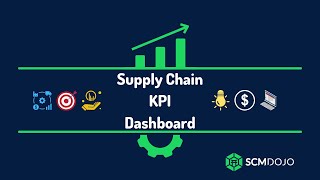 Supply Chain KPI Dashboard in Excel  Customizable I How to Use Tutorial [upl. by Cammie282]