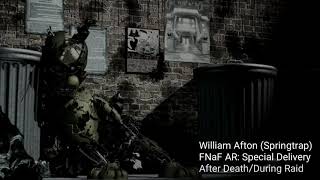 William AftonSpringtrap All Voice Lines [upl. by Amathist]