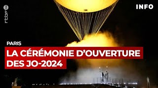 Cérémonie d’ouverture JO2024  RTBF Info [upl. by Paver404]