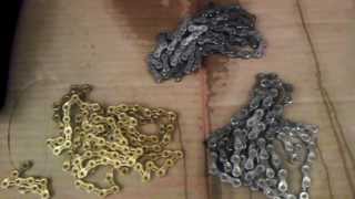 Best Bike Chain for MTB KMC CHAIN vs SRAM CHAIN  10 Speed Mountain Bike Chain Comparison [upl. by Aneetsirk]